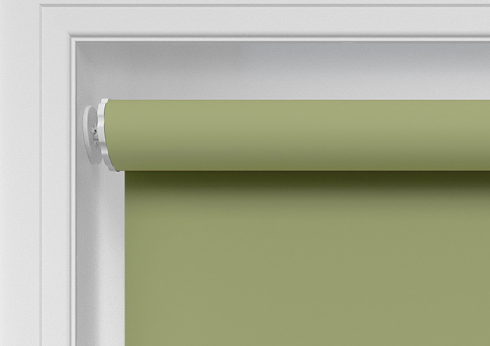 Trinity (Blackout), Soft Green - Twist&Fit Roller Blind - Image 10